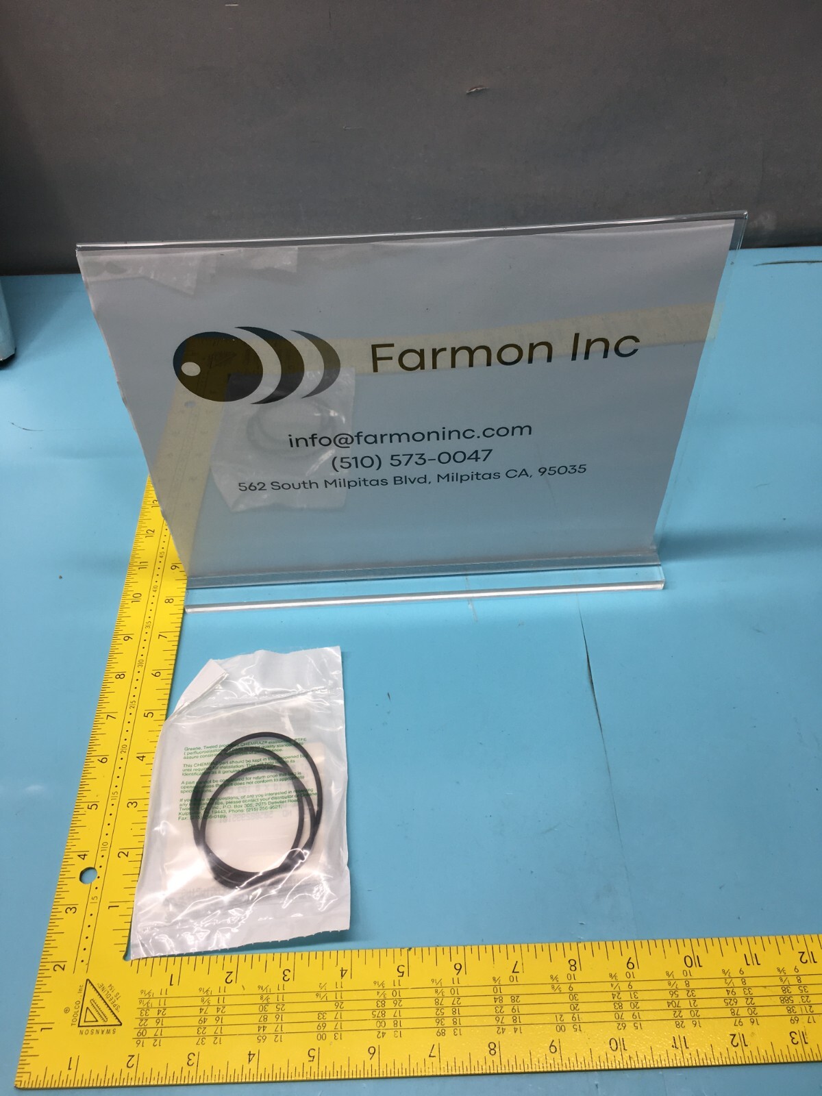 CHEMRAZ 9168-SD550 O-RING AS-568A-168 CPD 550, 2-168, 132799