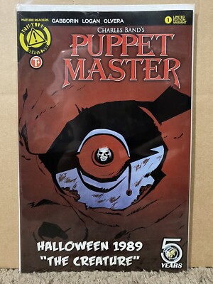 Puppet Master Halloween 1989 The Creature #1 2016 Charles Band Horror Full Moon