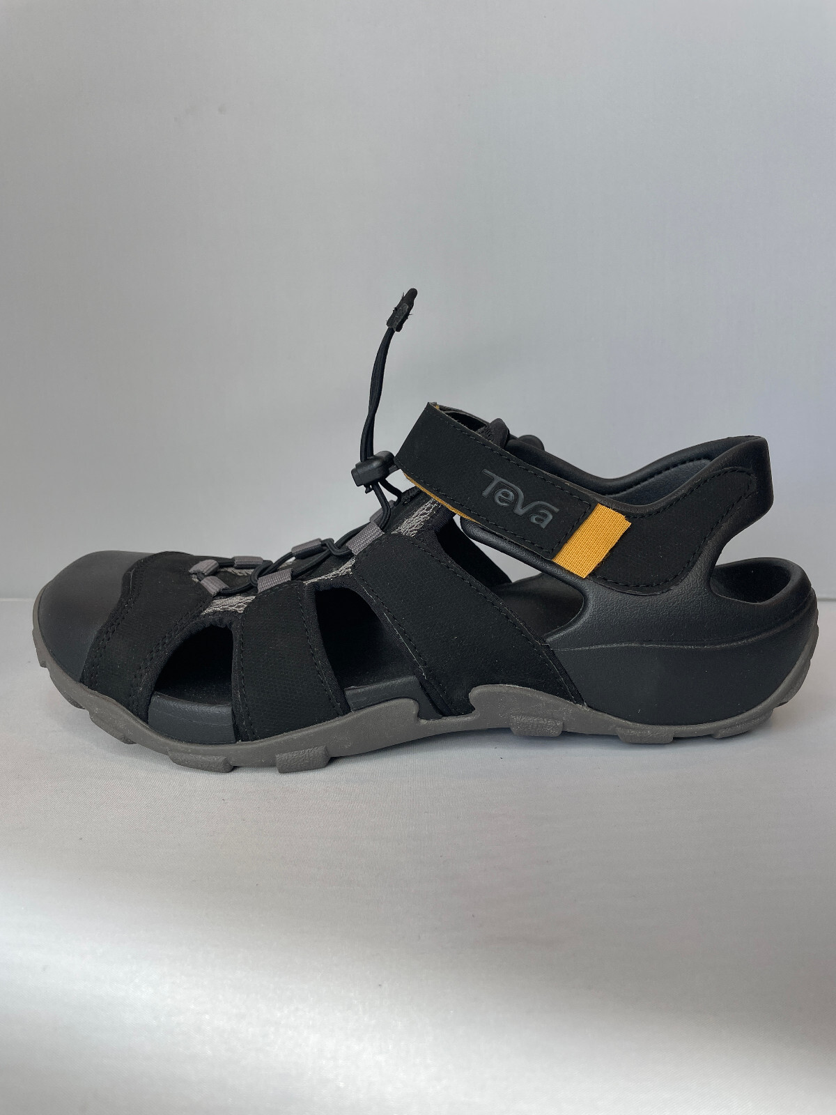 TEVA BLACK FLINTWOOD SPORT/ WATER HIKING SHOES SANDALS, MEN  display picture 3