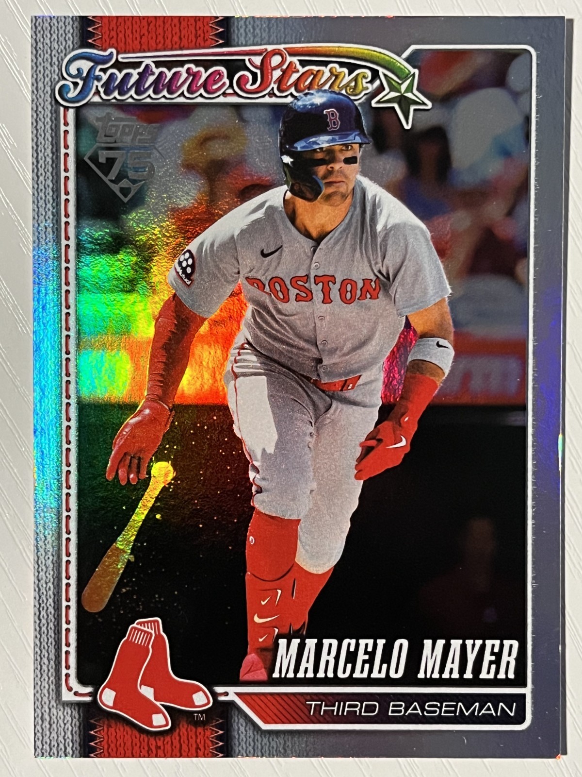 Marcelo Mayer 2026 Topps Rainbow Foil #269 Boston Red Sox