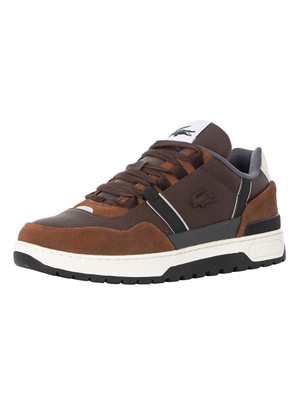 

Мужские кожаные кроссовки Lacoste T-Clip Winter 223 2 SMA, разноцветные, Multicoloured, 746SMA00971W7