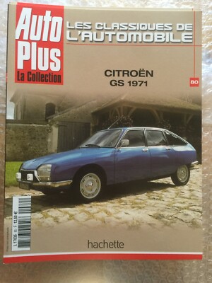 Libretto Auto Plus 80 Citroen GS 1971