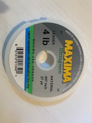 Maxima Leader 27yd Spool Ultragreen 4lb