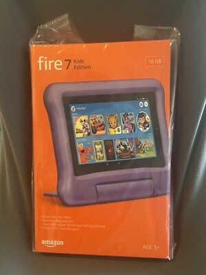 NEW! Amazon Fire 7 Kids, 16GB, Wi-Fi