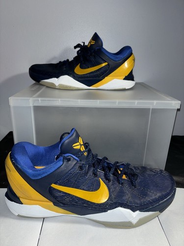 NIKE KOBE 7 BHMカラー　27cm　中古 RARE🔥 Nike Kobe 7 VII Black White Del Sol Lakers Sz 6Y Boys