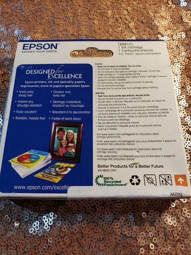 Epson 252 black ink cartridge