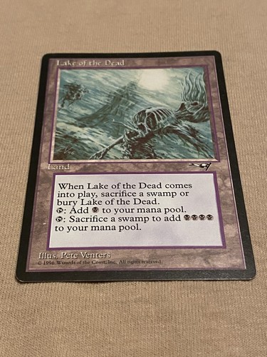 MTG lake of the dead フランス語英語