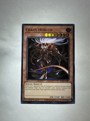 chaos hunter yugioh deck - SDSA-EN013 - Common Special Summon this card from your hand Chaos Hunter - 1st Edition