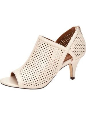 

COMPANY Женские белые вырезы по бокам Hanonn Almond Toe Kitten Heel Shootie, Белый, 10008845100