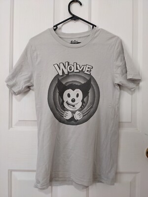 Threadless T-Shirt Old, Old Friend by Rocco Rabar Mens Size S 2010