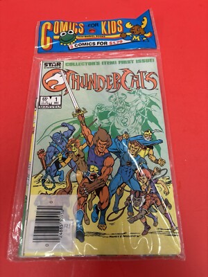 Thundercats 1 - Marvel Comic 3-pack - Get Along Gang 4 & Muppet Babies 4