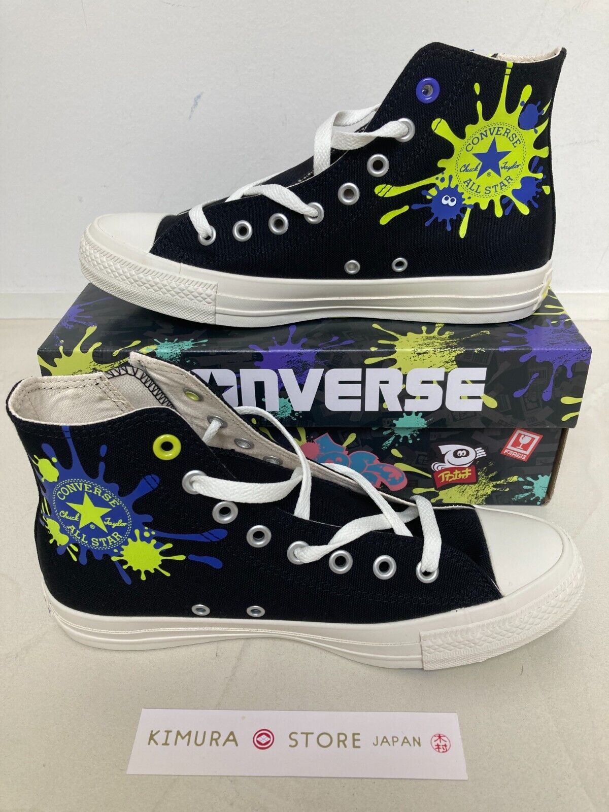 Converse x Splatoon 3 Chuck Taylor All Star Black 31312701 Converse x Splatoon 3 Chuck Taylor All Star Black 31312701