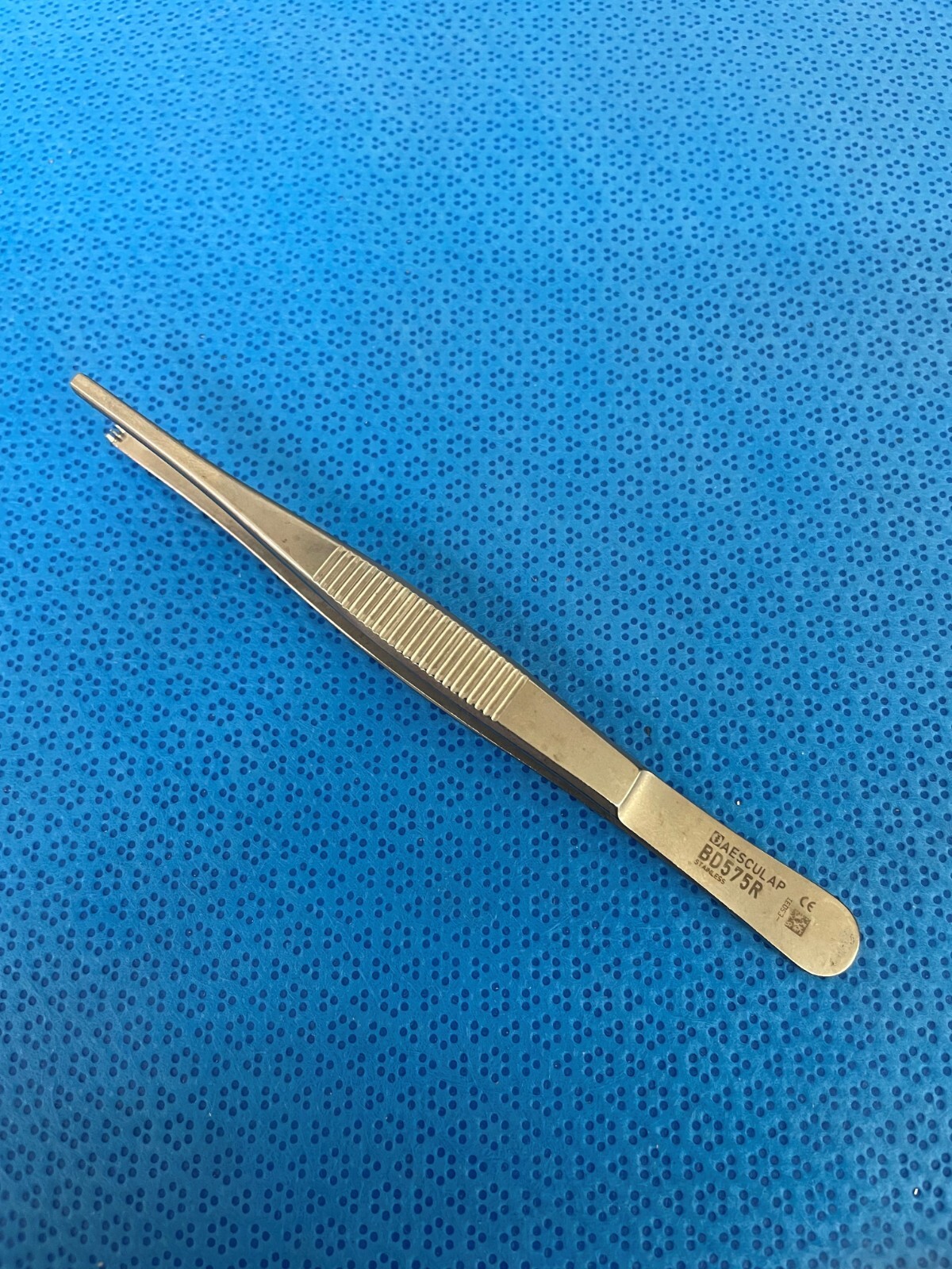 Aesculap Tissue Forceps, 2 x 3 Teeth, 5 Aesculap Tissue Forceps, 2 x 3 Teeth, 5