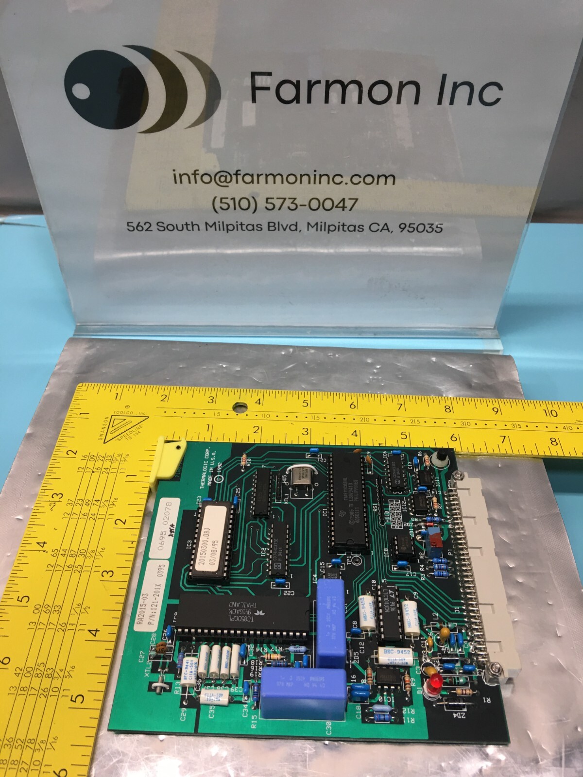 Thermalogic 121-201X Temperature Controller PCB Board, 152912