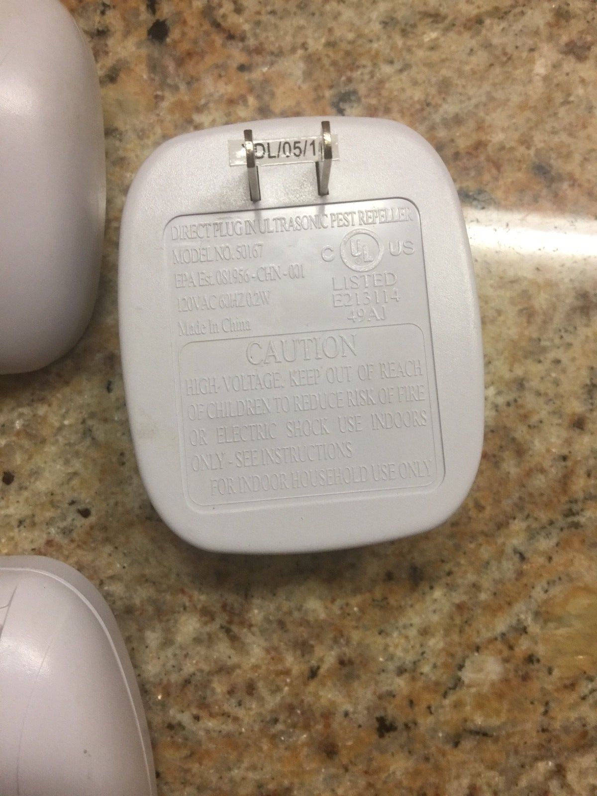 Bell and Howell Ultrasonic Pest Repellers 4 pack Plug in Bug Repellant Electric