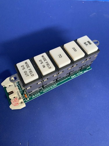 Perkin Elmer AI06 PCB Assy, 690-0746-008 w/ 5 Push Button Switches, New