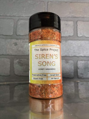 Sweet Spicy Seasoning -- Honey and habanero grilling smoking gift for him men