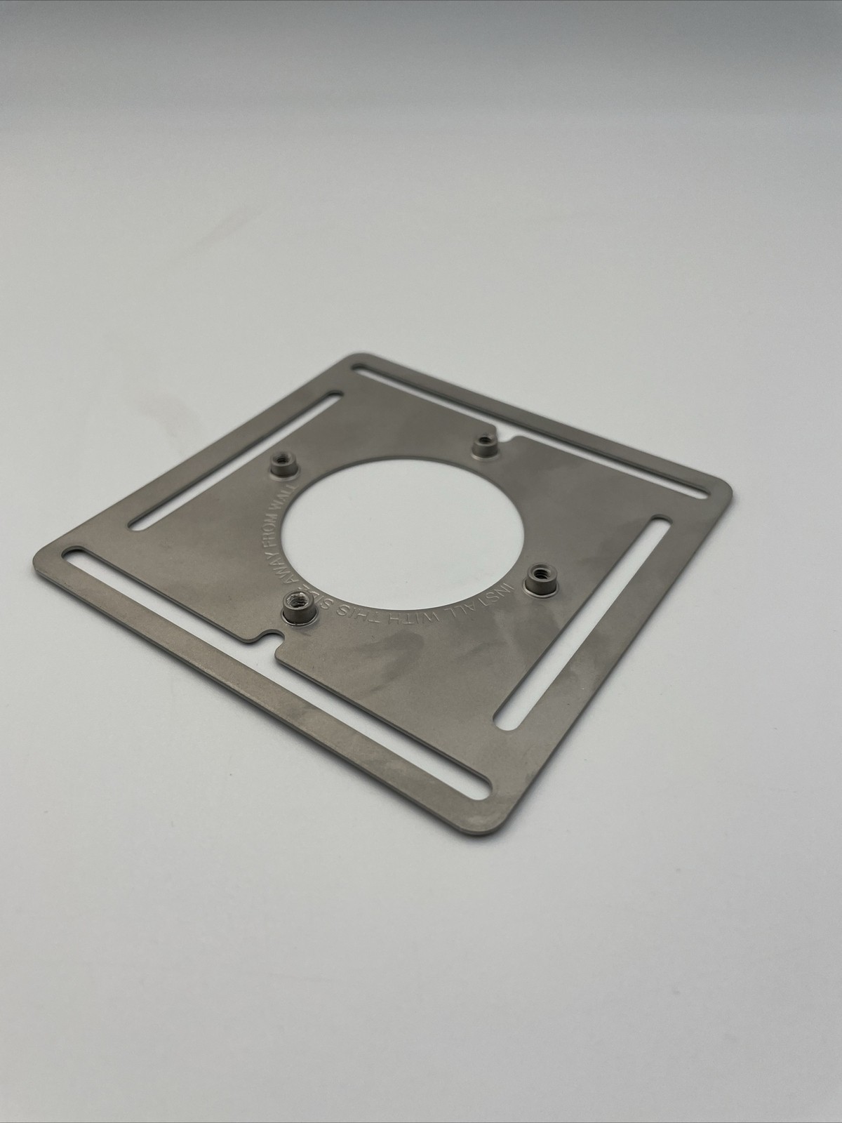 Google Nest Mounting Plate 3rd Gen & Thermostat E Steel Aluminum Wall Plate