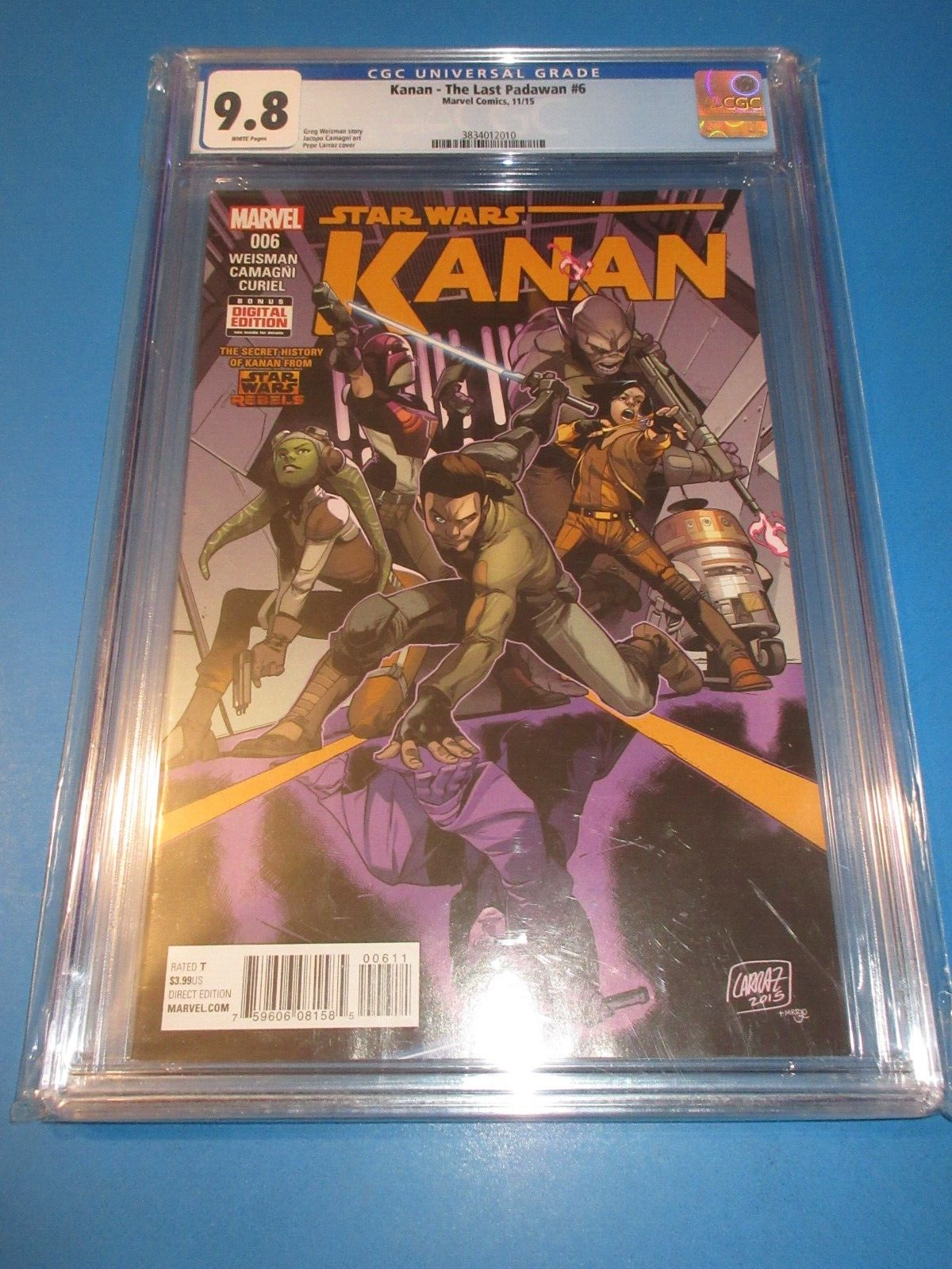 Star Wars Kanan the Last Padawan #6 1st Sabine Wren 1st Ezra