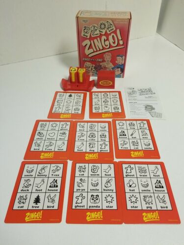Zingo! Bingo with a Zing! RARE 2002 Ed. Thinkfun Inc Zingo! Bingo with a Zing! RARE 2002 Ed. Thinkfun Inc