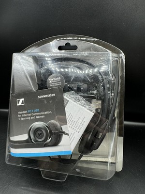 Sennheiser PC 8 Stereo USB Headset for PC or MAC Headphones Open Box