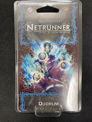 Android Netrunner Quorum Data Pack Flashpoint Cycle New Sealed