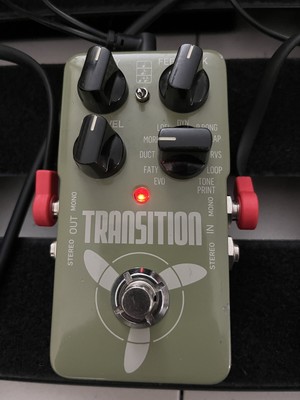TC Electronic Transition Stereo Delay Pedal