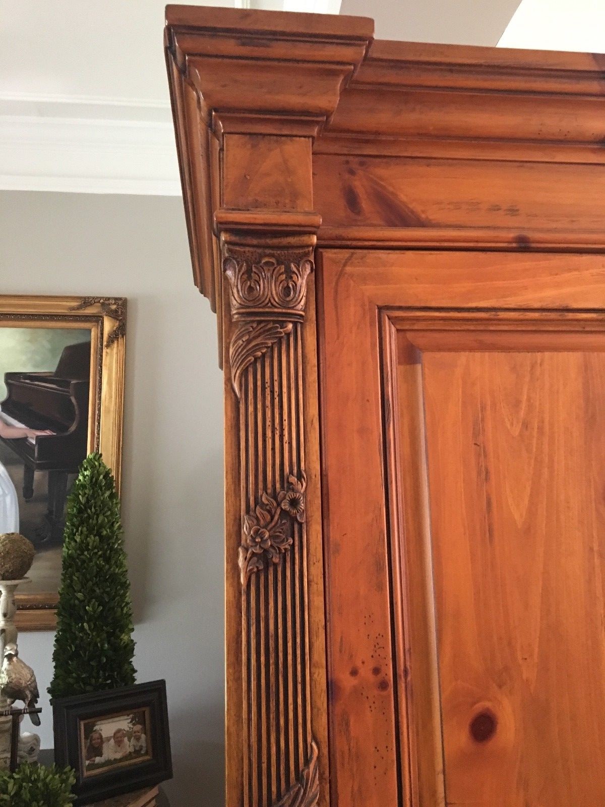 Henredon Armoire and Entertainment Center