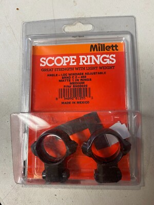 MILLETT SCOPE RINGS BN00022