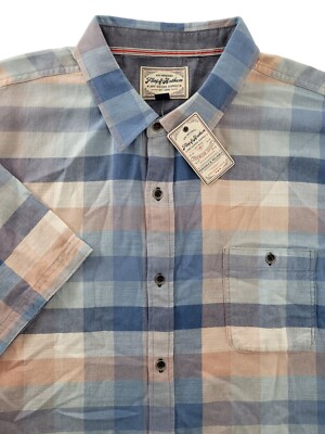 Flag & Anthem Short Sleeve Western Shirt Men's Size 2XL