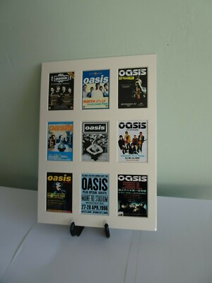 その他 oasis Oasis Concert Posters. A4 size 9 image multi mountのeBay公認