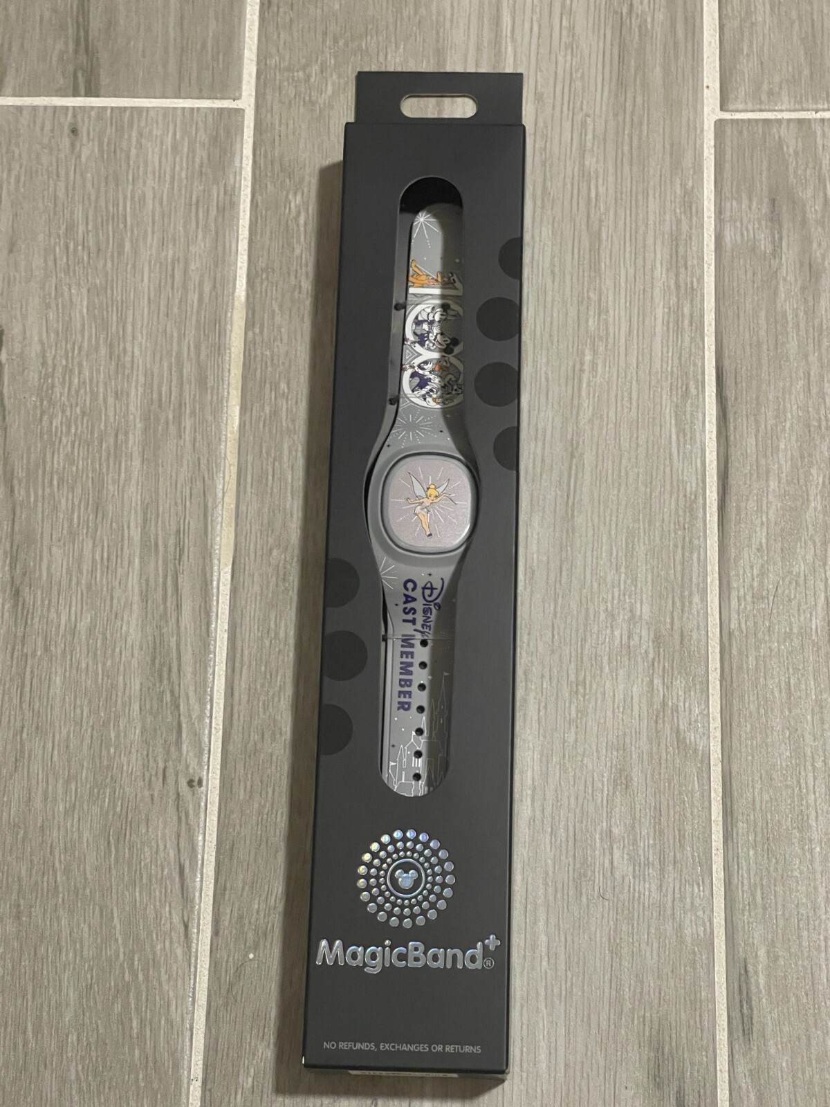 ☆US Disney Parks☆マジックバンドプラス ティンカーベル Disney Magicband Plus - Tinker Bell - Cream