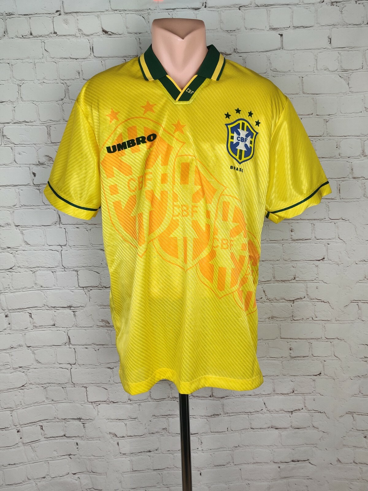 ウェア BRAZIL - 1994 (Home) Talisman & Co. | Vintage Brazil 1994 Umbro Home Jersey