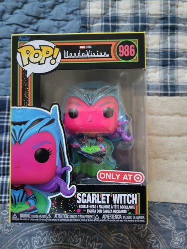 BLACKLIGHT SCARLET WITCH Funko Pop 986 - WANDAVISION Target