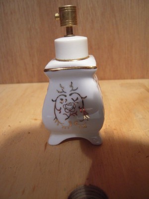 Vintage IRICE Spray Bottle  Gold leaves