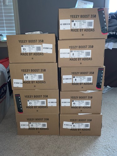Pre-owned Earth Adidas Yeezy Boost 350 V2  Size 13 Fx9033 100% Authentic With Receipt. In Brown