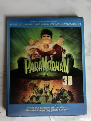 ParaNorman (Blu-ray/DVD, 2012, 3-Disc Set, Includes Digital Copy UltraViolet 3D)