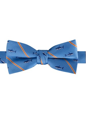 

Мужской голубой галстук-бабочка с принтом TOMMY HILFIGER ярких цветов, Light blue