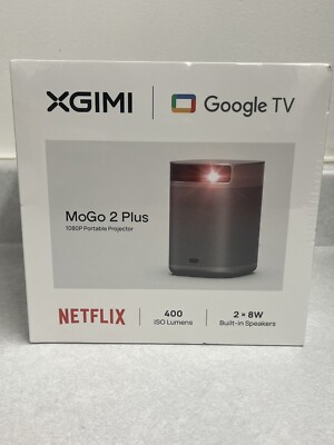 XGIMI / Google TV - MoGo 2 Plus 1080P Portable Projector - NEW SEALED