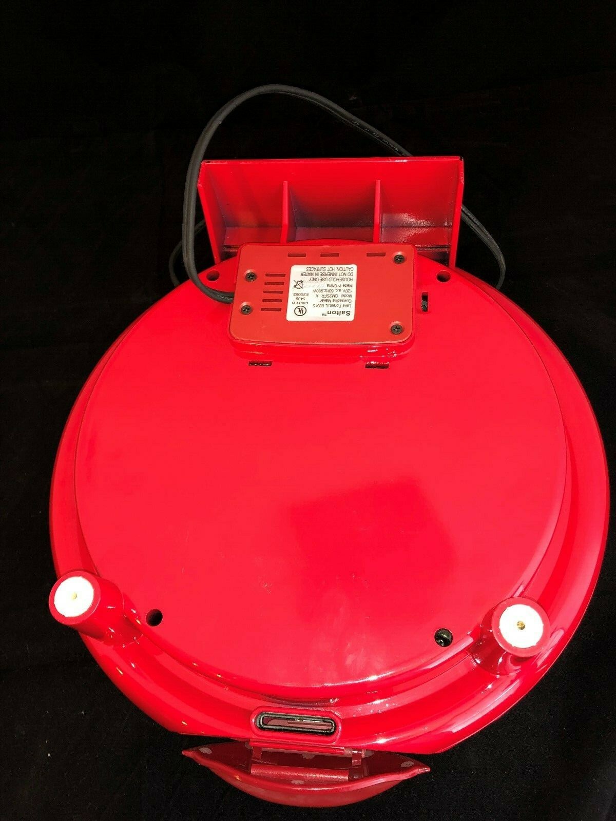 Quality Santa Fe Quesadilla Maker Model QM2SFR K Salton, Large Red