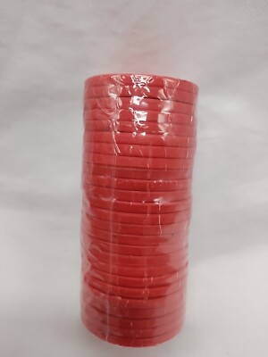 Pack Of (25) Chip Theory Games Red Health Chips