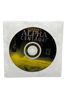 Sid Meier's Alpha Centauri (PC CD-ROM , 1998) Firaxis Disc Only