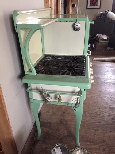 Antique Stewart Gas Stove