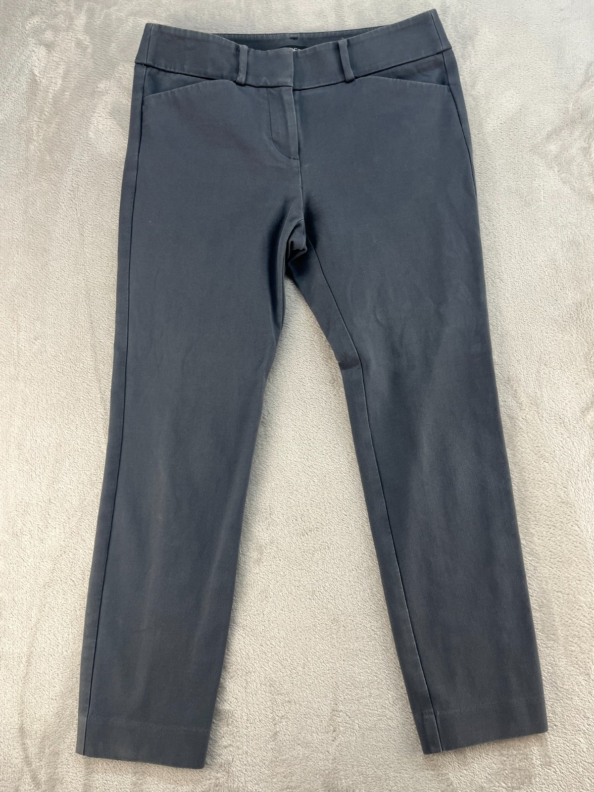 Ann Taylor Loft Petites Marisa Skinny Navy Pants Size 2P Office Career Preppy
