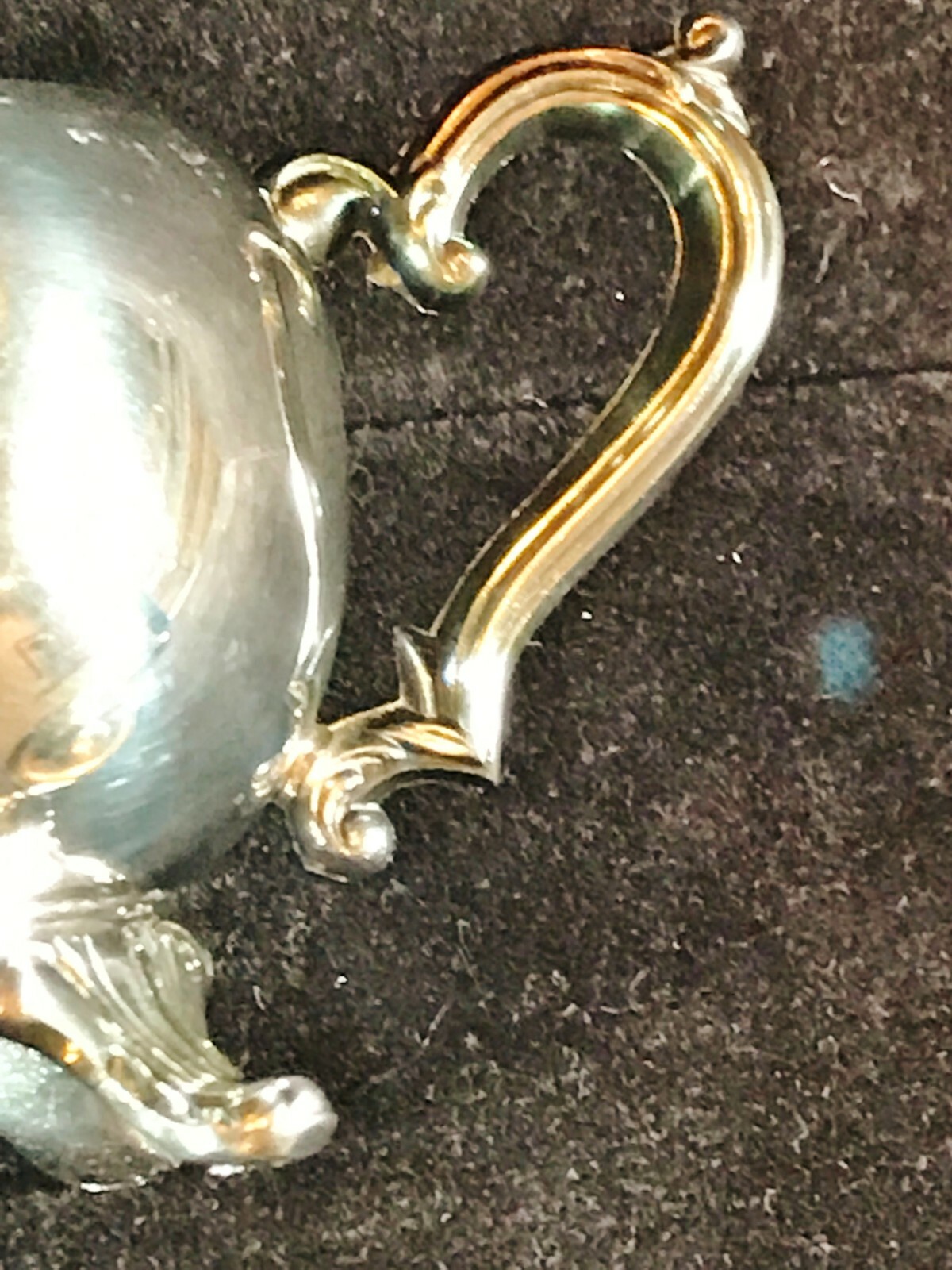 Vintage Silver Plate Ornamental Footed Sugar Bowl with Lid