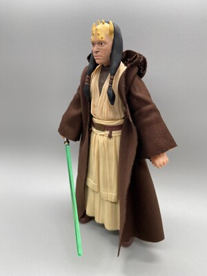 Custom Star Wars 6in Black Series Eeth Koth Action Figure windu mace yoda jedi