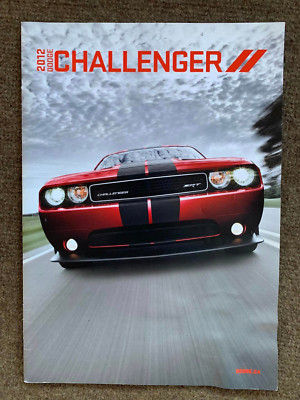 2012 Mopar Dodge Challenger Sales Showroom Brochure 20 Pges