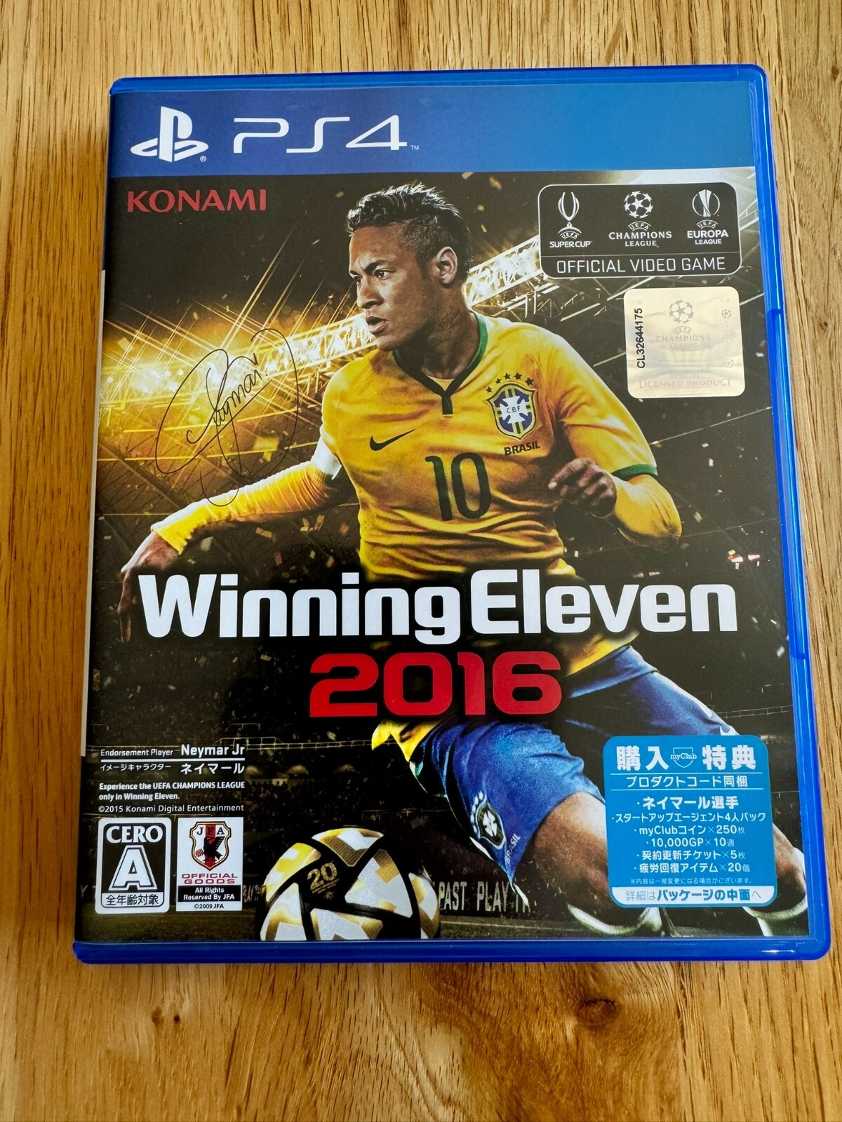 プレステーション4&ウイニングイレブン2016 Winning Eleven 2016 Japanese Ver PS4 Sony Play Station 4