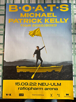 Konzertposter/Tourposter  ** Michael Patrick Kelly **  Neu-Ulm 15.09.22