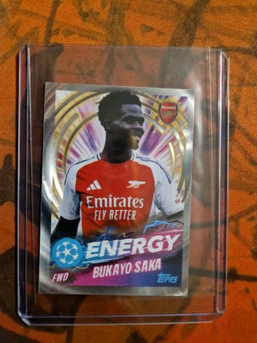 saka-パッチ BUKAYO SAKA 2024-25 Topps UEFA CHAMPIONS LEAGUE Sticker
